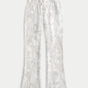 Hollister White Camo Sweatpants